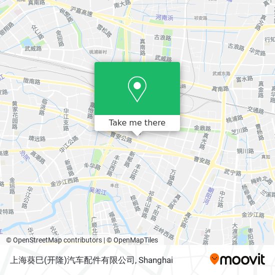 上海葵巳(开隆)汽车配件有限公司 map