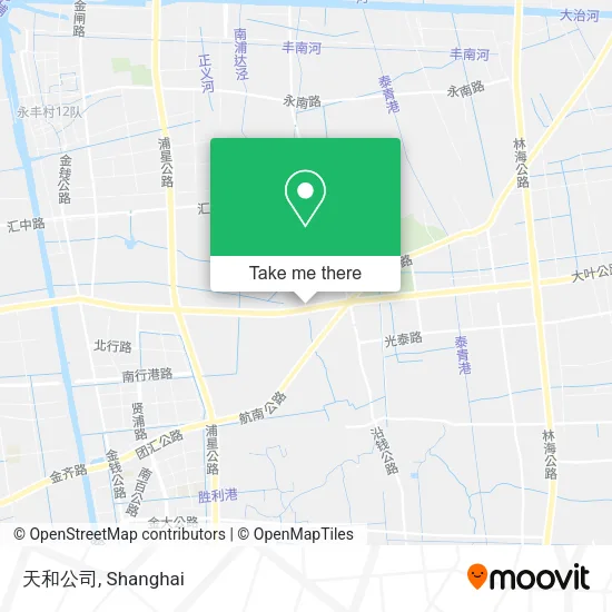 天和公司 map