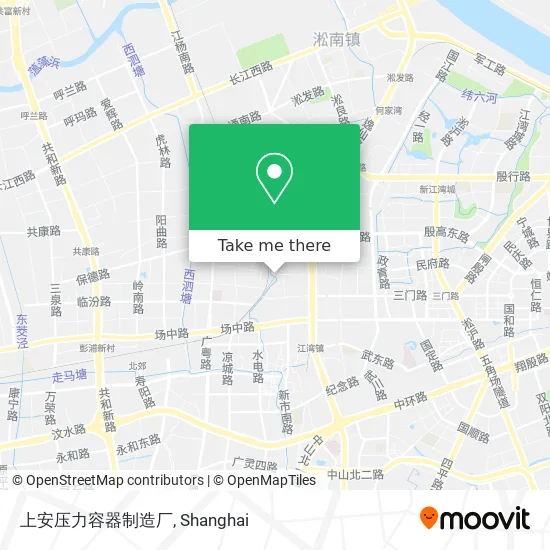 上安压力容器制造厂 map