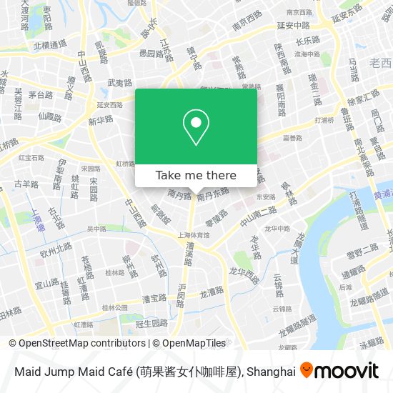 Maid Jump Maid Café (萌果酱女仆咖啡屋) map