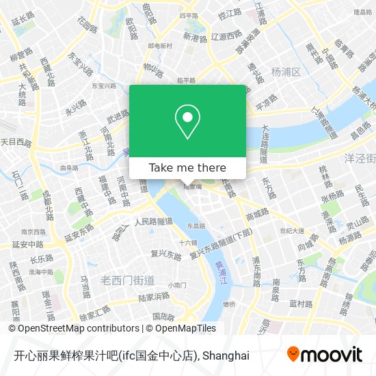 开心丽果鲜榨果汁吧(ifc国金中心店) map