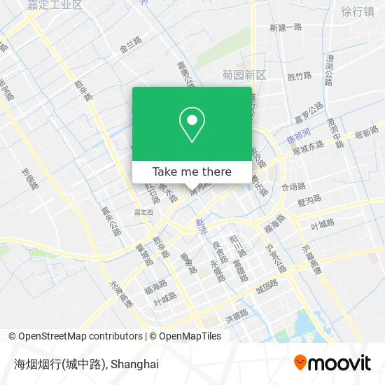 海烟烟行(城中路) map