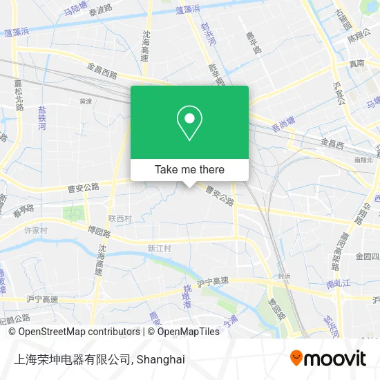 上海荣坤电器有限公司 map