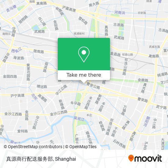 真源商行配送服务部 map