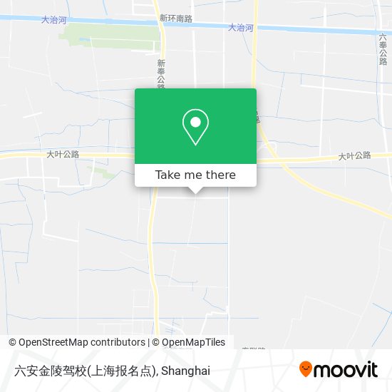 六安金陵驾校(上海报名点) map