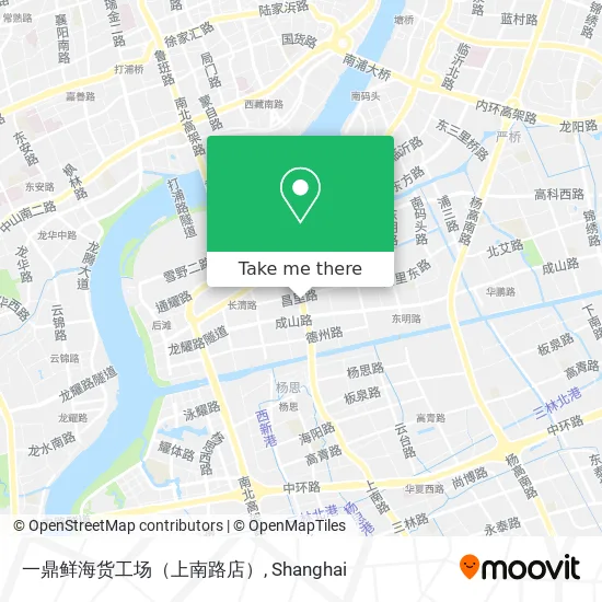 一鼎鲜海货工场（上南路店） map