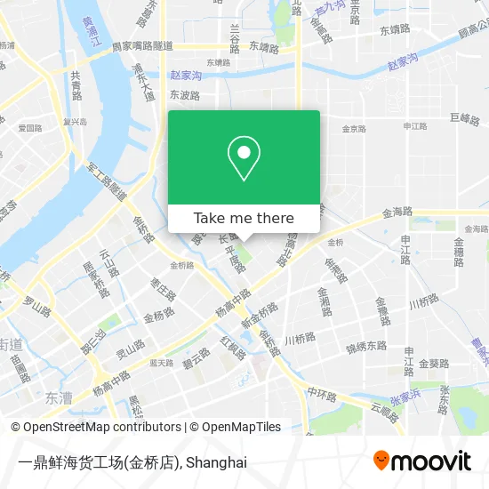 一鼎鲜海货工场(金桥店) map