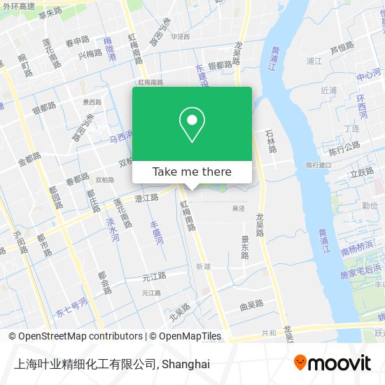 上海叶业精细化工有限公司 map