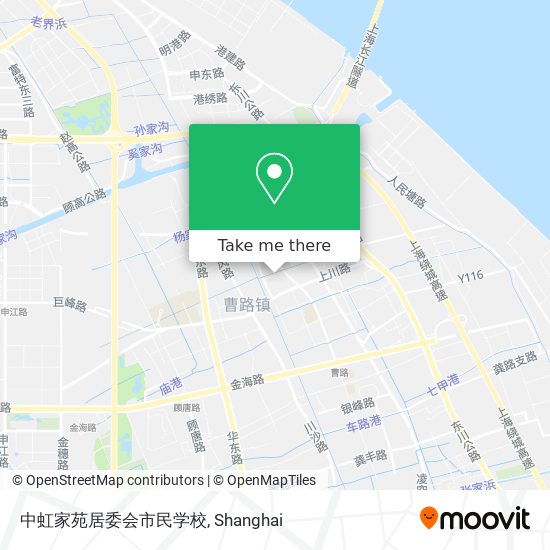 中虹家苑居委会市民学校 map