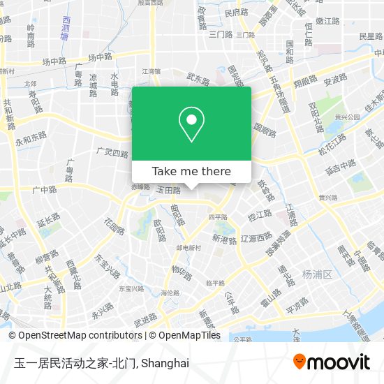 玉一居民活动之家-北门 map