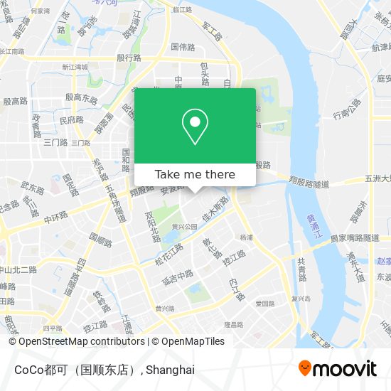 CoCo都可（国顺东店） map