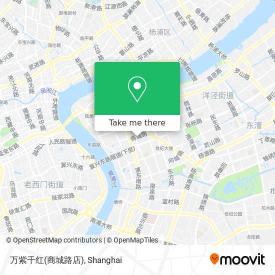 万紫千红(商城路店) map