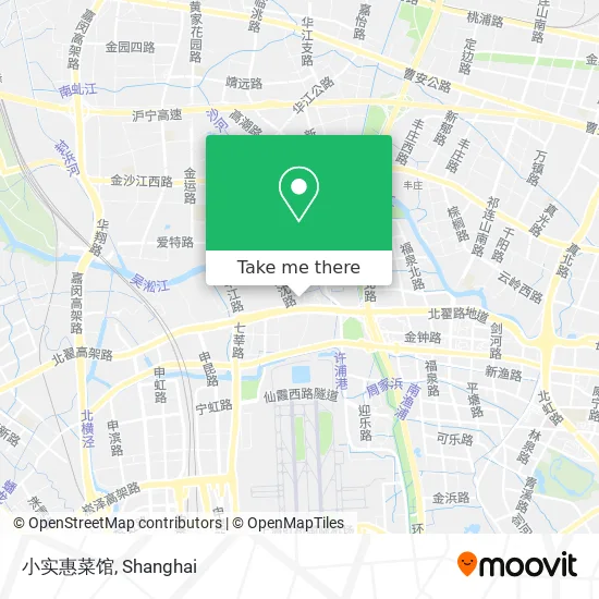 小实惠菜馆 map