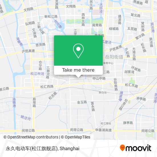 永久电动车(松江旗舰店) map