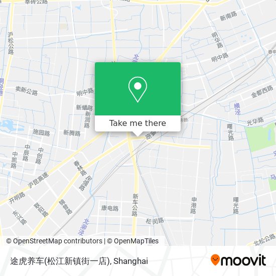 途虎养车(松江新镇街一店) map