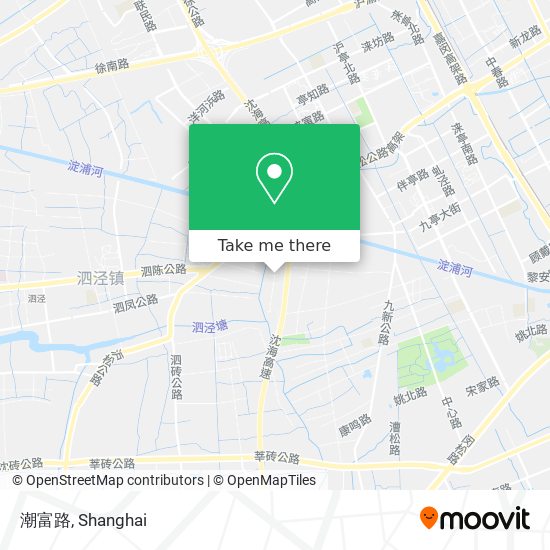 潮富路 map