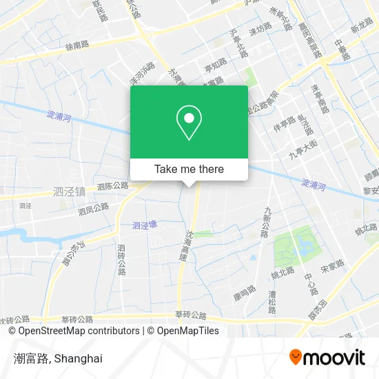 潮富路 map