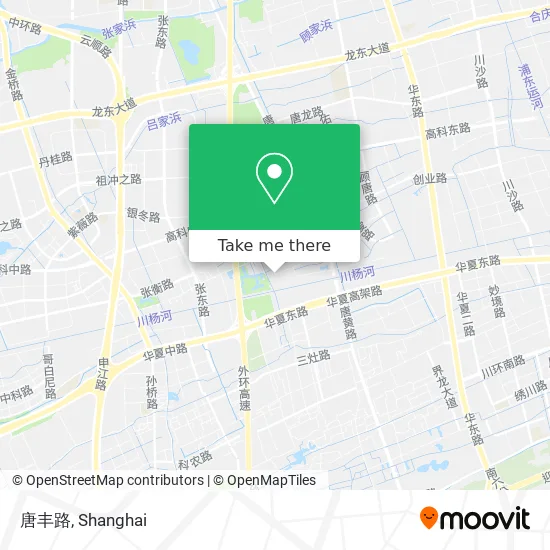 唐丰路 map