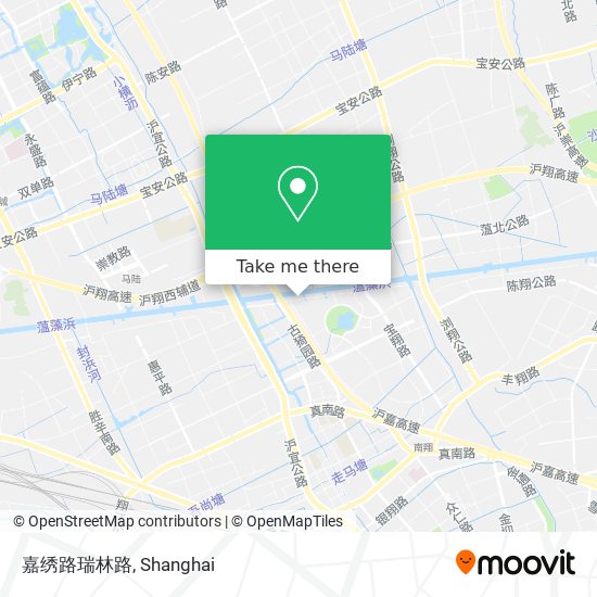 嘉绣路瑞林路 map