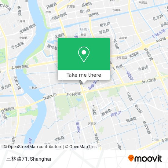 三林路71 map