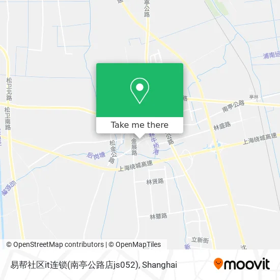 易帮社区it连锁(南亭公路店js052) map