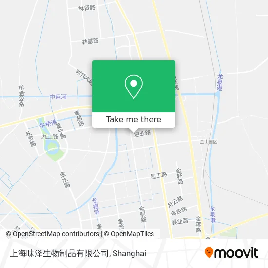 上海味泽生物制品有限公司 map