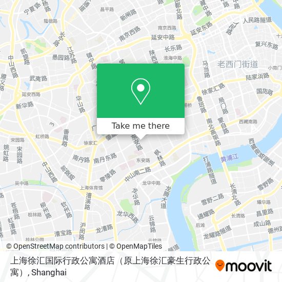 上海徐汇国际行政公寓酒店（原上海徐汇豪生行政公寓） map