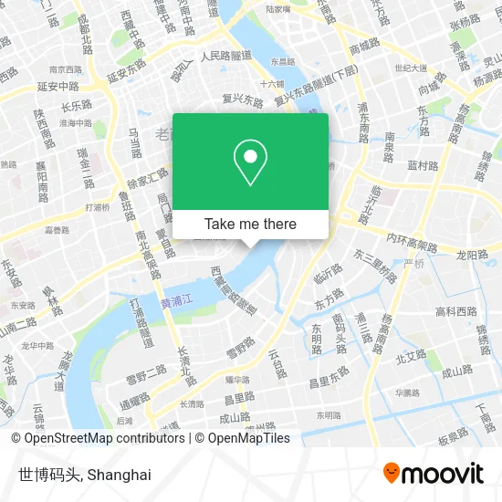 世博码头 map