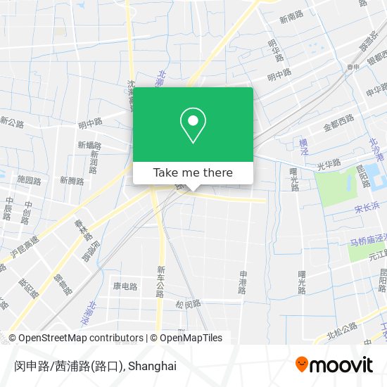 闵申路/茜浦路(路口) map