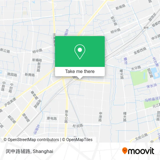 闵申路辅路 map