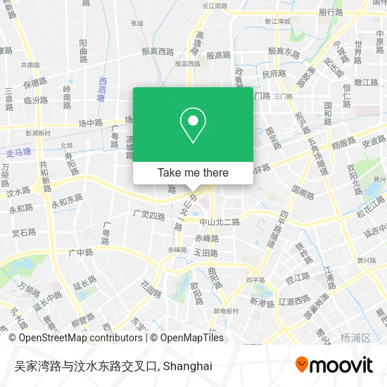 吴家湾路与汶水东路交叉口 map