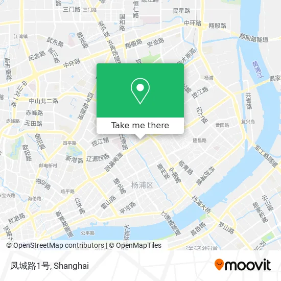 凤城路1号 map