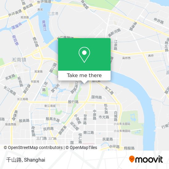 千山路 map