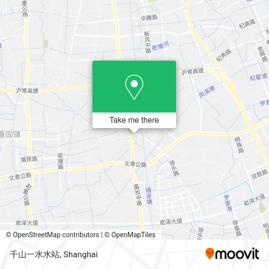 千山一水水站 map