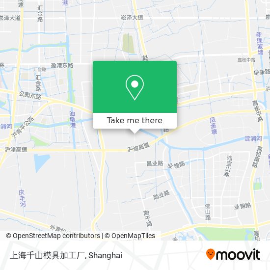 上海千山模具加工厂 map