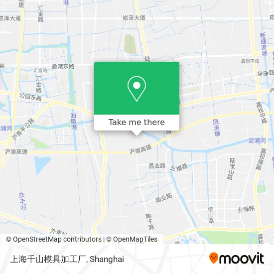 上海千山模具加工厂 map