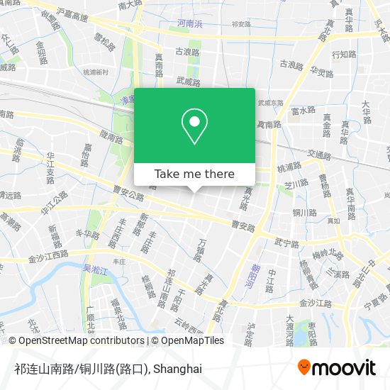 祁连山南路/铜川路(路口) map
