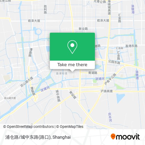 浦仓路/城中东路(路口) map