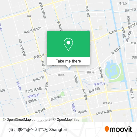 上海四季生态休闲广场 map