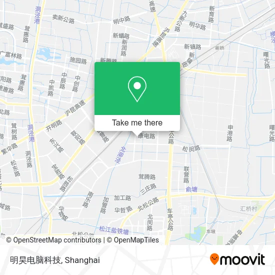 明昊电脑科技 map