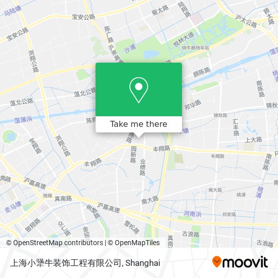 上海小犟牛装饰工程有限公司 map