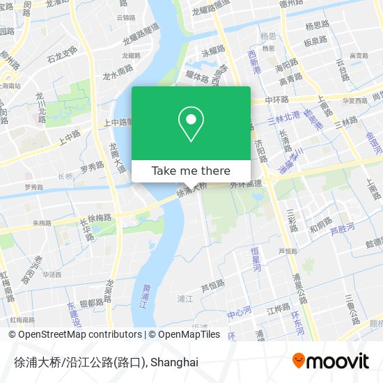 徐浦大桥/沿江公路(路口) map