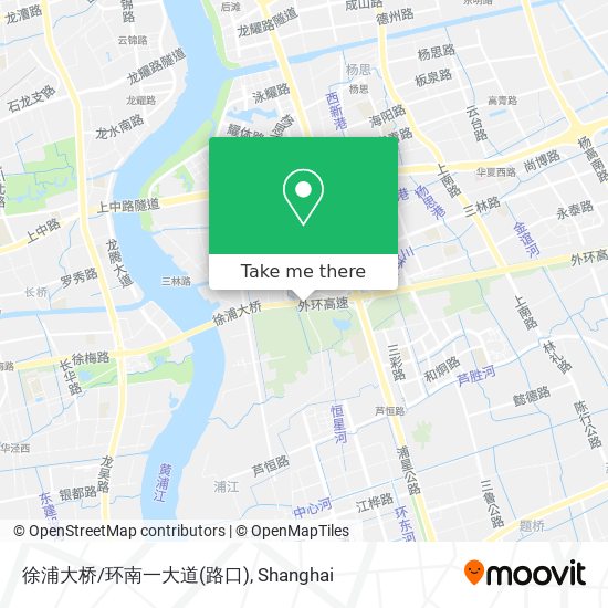 徐浦大桥/环南一大道(路口) map