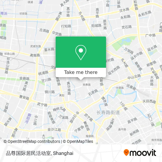 品尊国际居民活动室 map