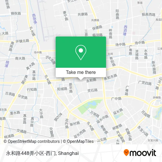 永和路448弄小区-西门 map