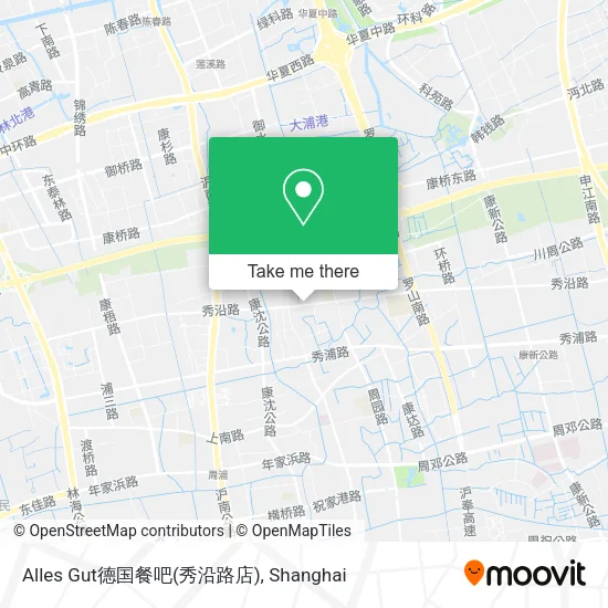 Alles Gut德国餐吧(秀沿路店) map