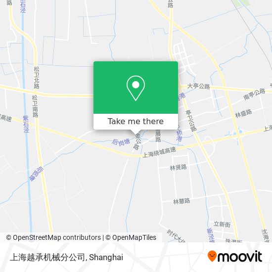 上海越承机械分公司 map