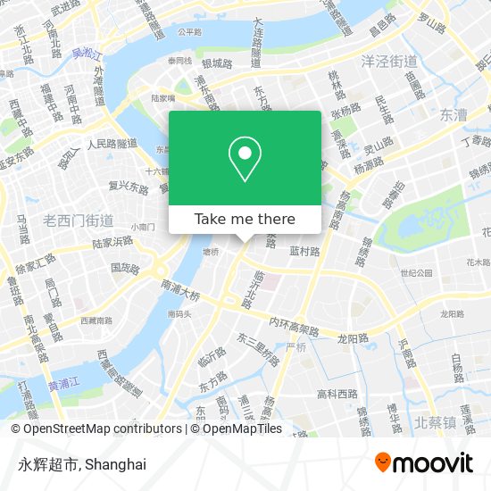 永辉超市 map