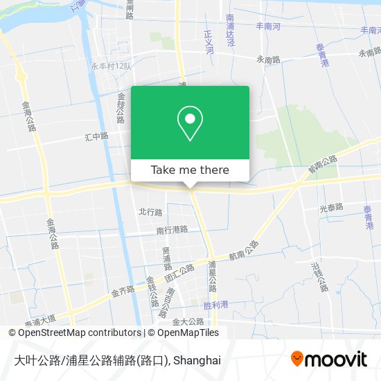 大叶公路/浦星公路辅路(路口) map