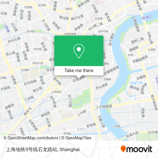 上海地铁3号线石龙路站 map